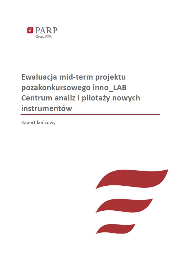 Ewaluacja mid-term projektu pozakonkursowego inno_LAB &ndash; Centrum analiz i pilotaży nowych instrument&oacute;w