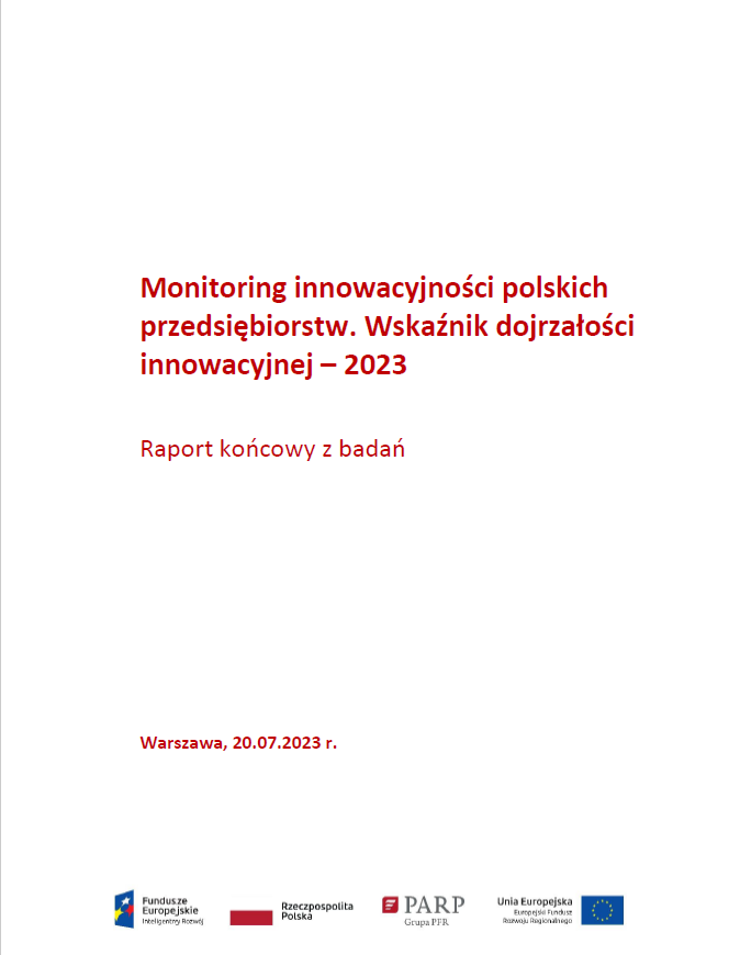 Monitoring innowacyjności polskich przedsiębiorstw. Wskaźnik dojrzałości innowacyjnej &ndash; 2023