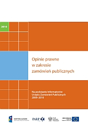 Opinie prawne w zakresie zam&oacute;wień publicznych - 2010