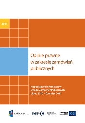 Opinie prawne w zakresie zam&oacute;wień publicznych - 2011