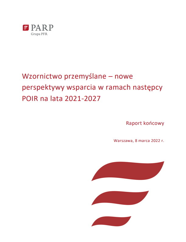 Wzornictwo przemyślane &ndash; nowe  perspektywy wsparcia w ramach następcy  POIR na lata 2021-2027
