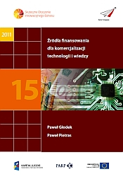 Źr&oacute;dła finansowania dla komercjalizacji technologii i wiedzy