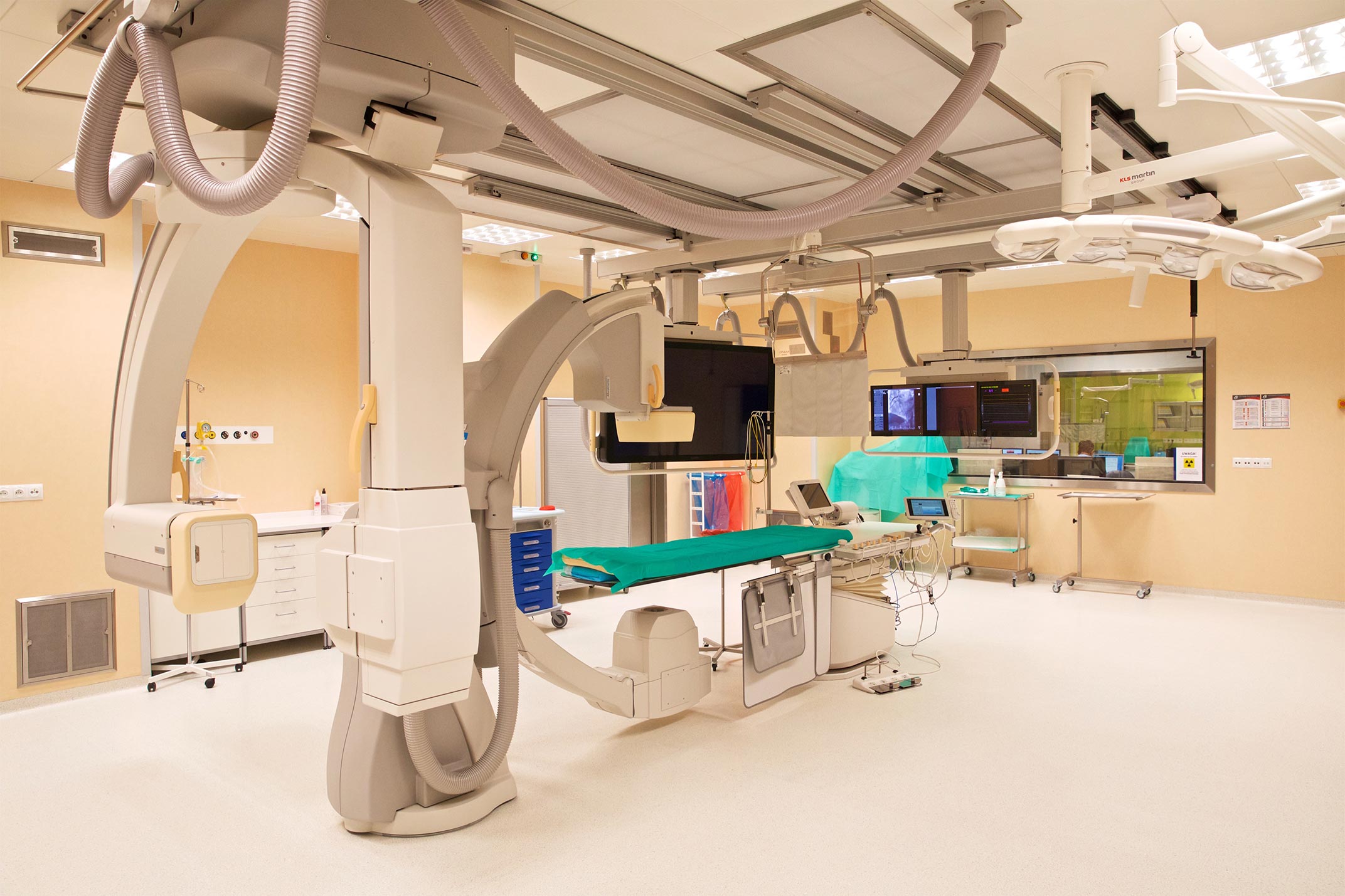 Sala z urządzeniem medycznym