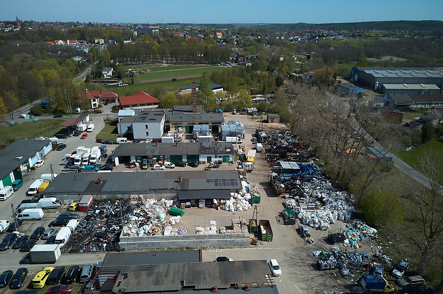 zdjęcie firmy Verde z lotu ptaka 